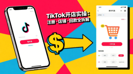 大熊跨境·TikTok从开店到投流的进阶课-梦凌网创
