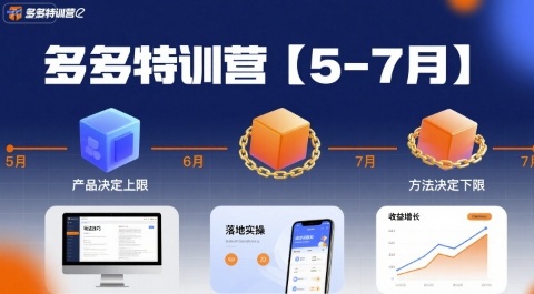 多多特训营【5-7月】产品决定上限，方法决定下限，各种玩法技巧落地实操-梦凌网创