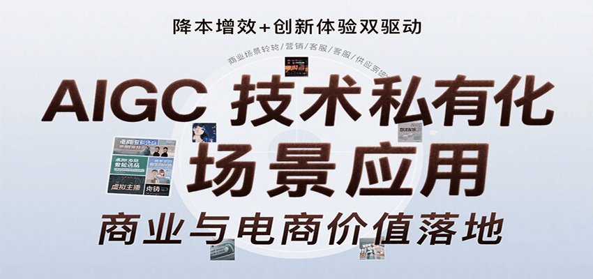 AIGC技术私有化场景应用，内容创作/视觉设计/私有化部署/商业应用/电商运营等-梦凌网创