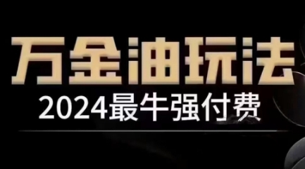 2024最牛强付费，万金油强付费玩法，干货满满，全程实操起飞-梦凌网创