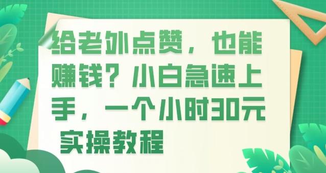 给老外点赞，也能赚钱？小白急速上手，实操教程-梦凌网创