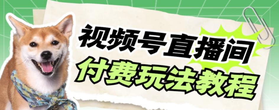 视频号美女付费无人直播，轻松日入500+【详细玩法教程】-梦凌网创