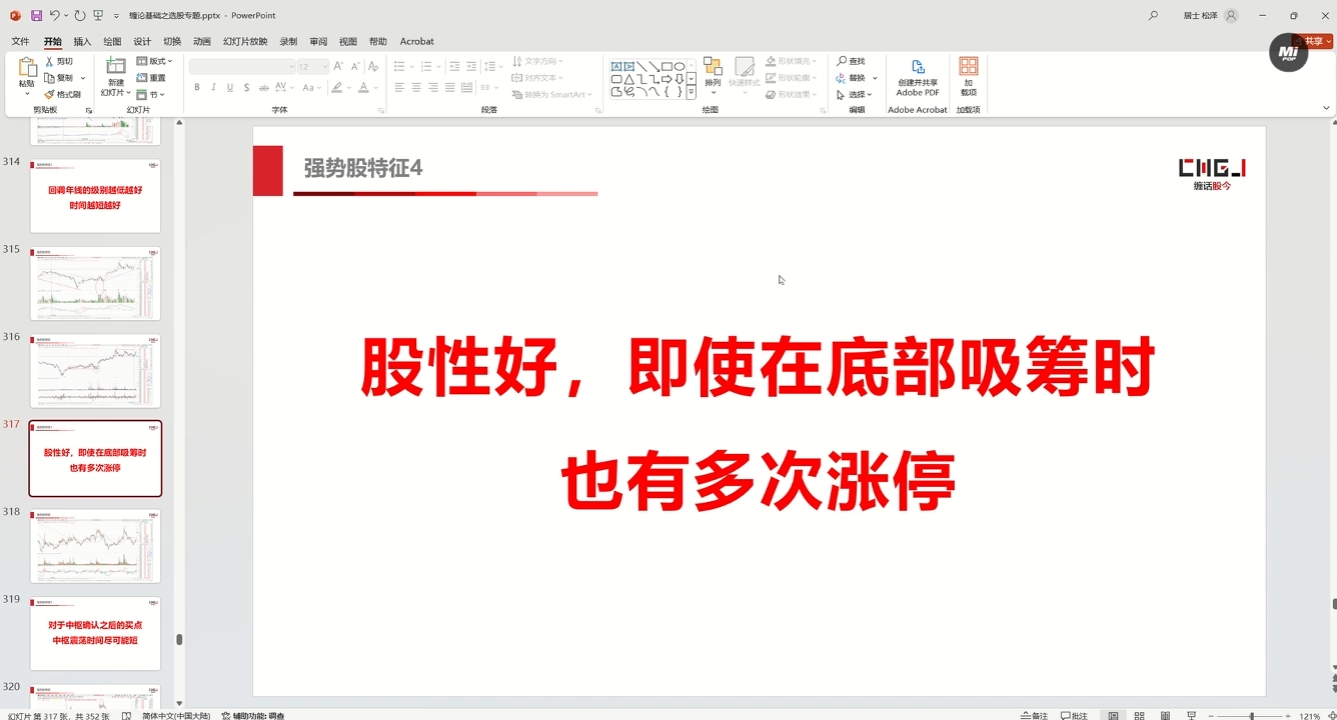缠话股今·缠论基础之选股专题-梦凌网创