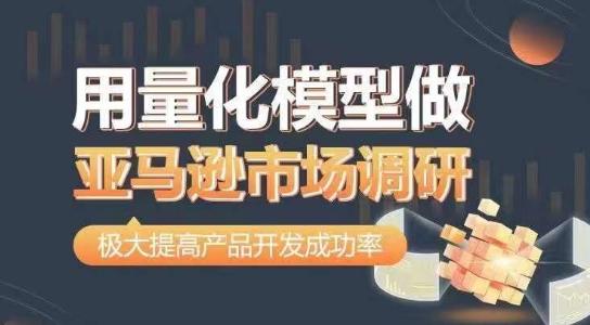 用量化模型做亚马逊市场调研，从数据出发，更高效更准确做判断，极大提高产品开发成功率-梦凌网创