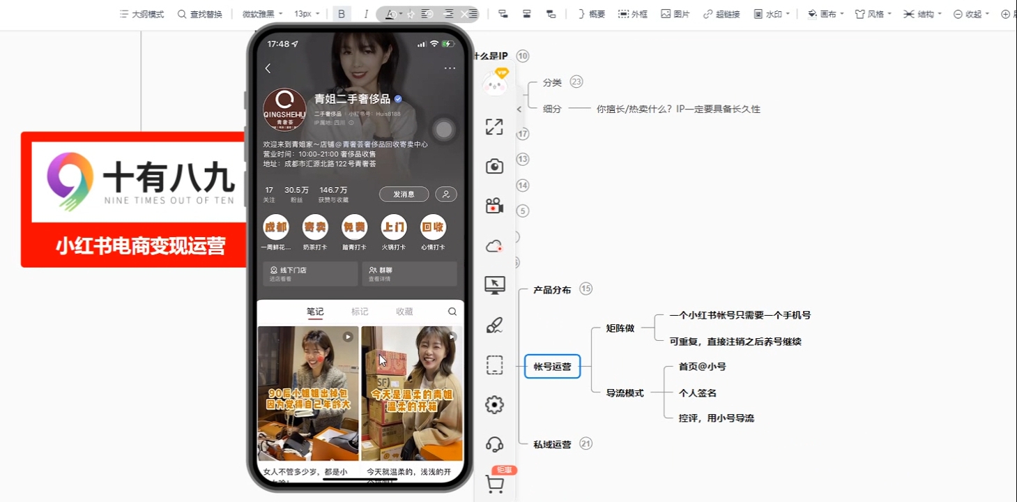 十有八九学院·新手如何从0-1玩转红薯店铺-梦凌网创