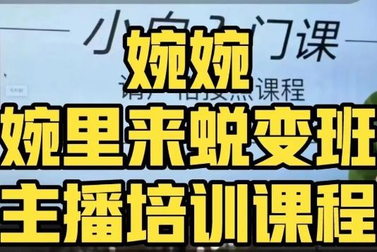 婉婉·婉里来蜕变班（主播课）全方位理解底层逻辑并灵活运用-梦凌网创